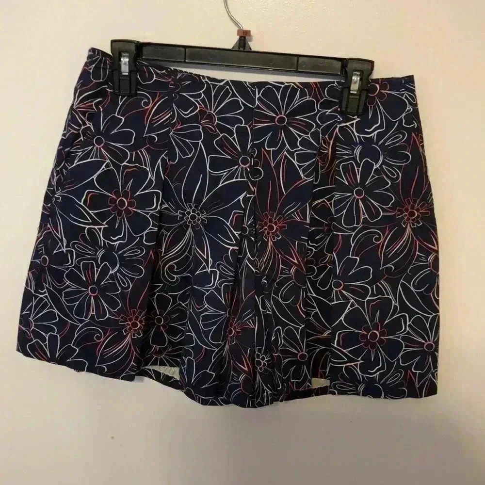 Anthropologie Maeve blueberry tennis skirt. Size 6